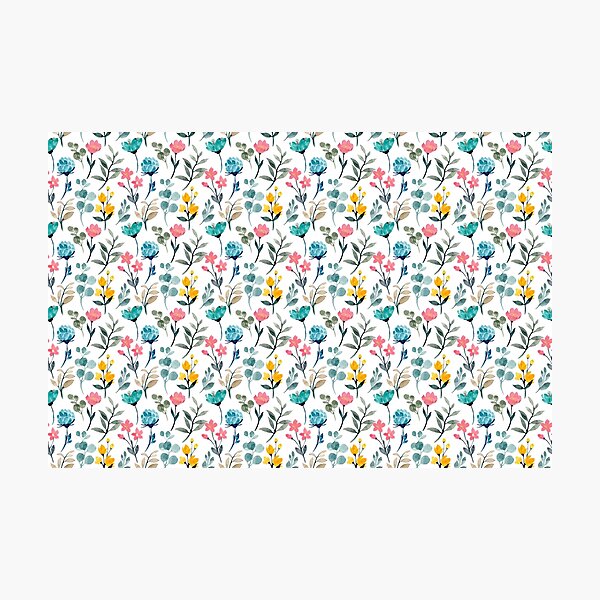 Aperçu de l'œuvre Motif Floral Fleurs Aquarelle créée et vendue par Pluto237.