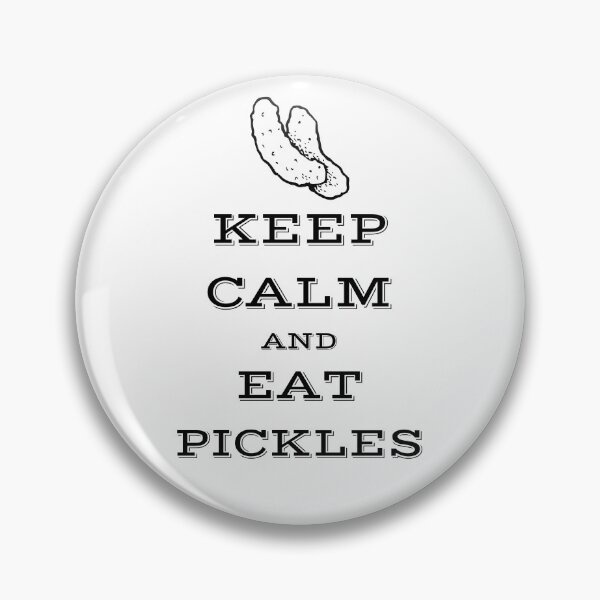 Item preview, Keep calm and eat pickles designed and sold by DreamMeArt.