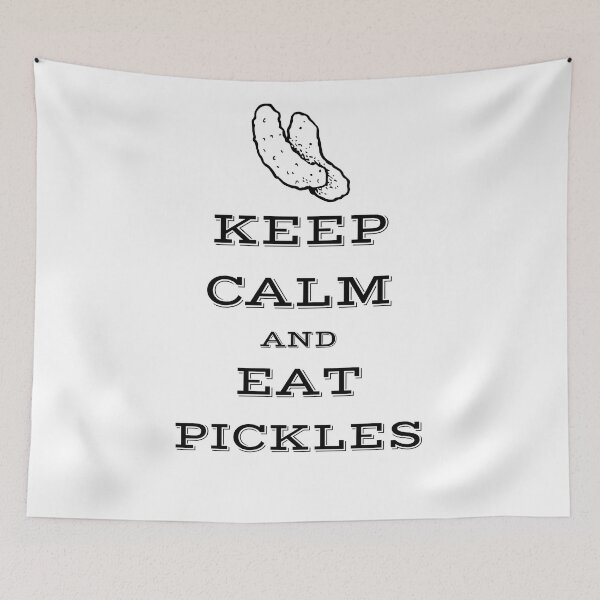 Item preview, Keep calm and eat pickles designed and sold by DreamMeArt.