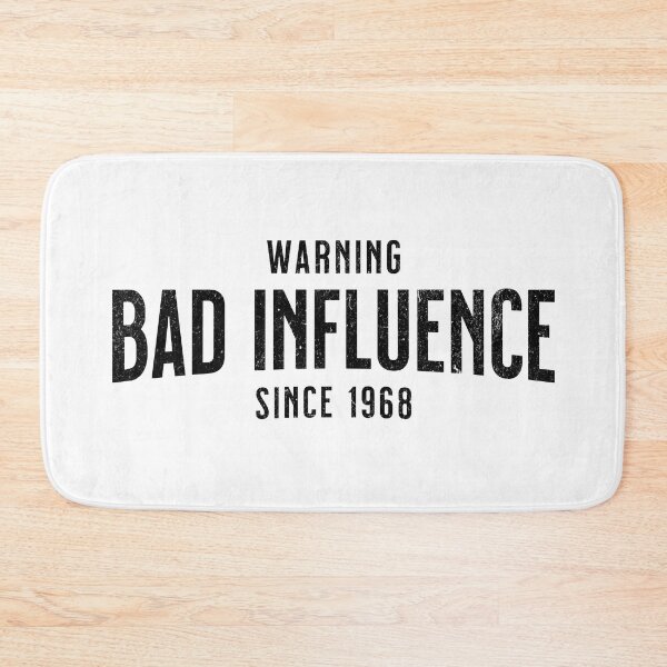 Item preview, Birthday Gift - Warning - Bad Influence Since 1968 - Born In 1968 Birthday designed and sold by AlanPhotoArt.