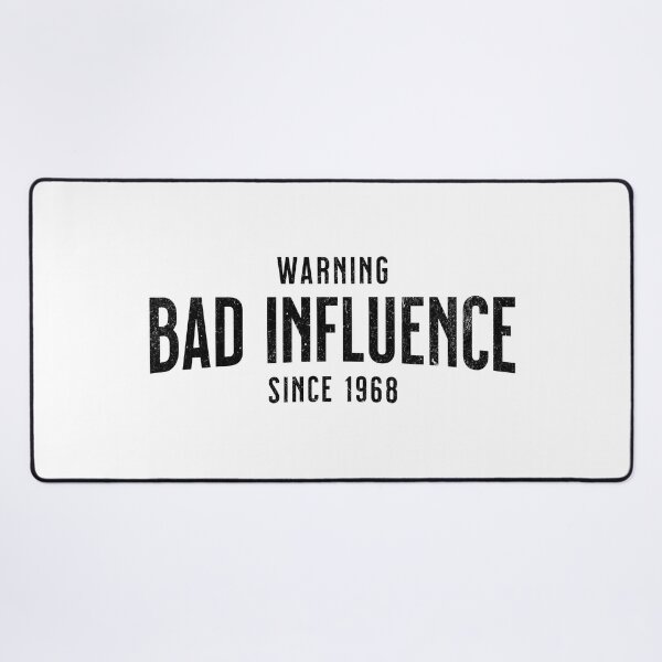 Item preview, Birthday Gift - Warning - Bad Influence Since 1968 - Born In 1968 Birthday designed and sold by AlanPhotoArt.