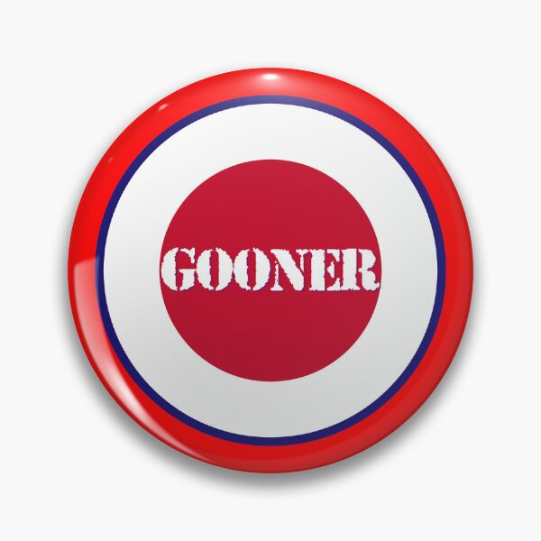Item preview, Gooner London Gunners Retro mod roundel designed and sold by ModSupporters.