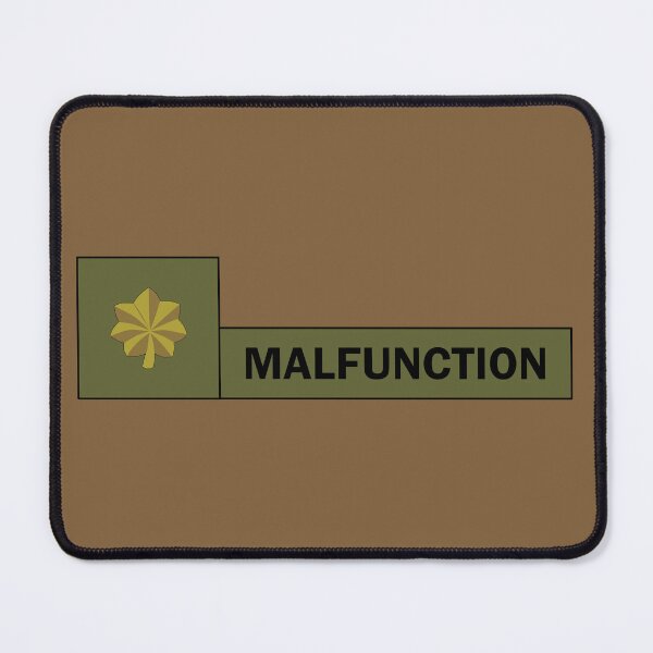 Item preview, Major Malfunction Nametape and Rank designed and sold by X-RayActual.