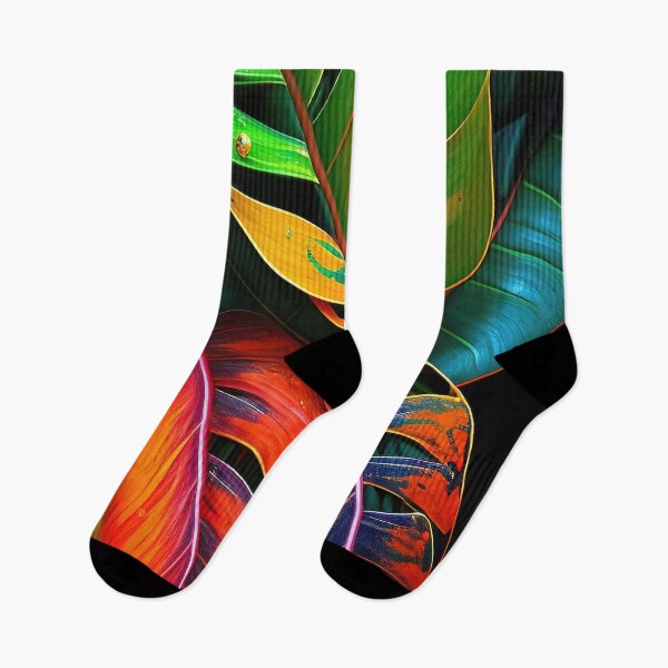 Item preview, Colorful tropical rainforest plants designed and sold by RK - Shop.
