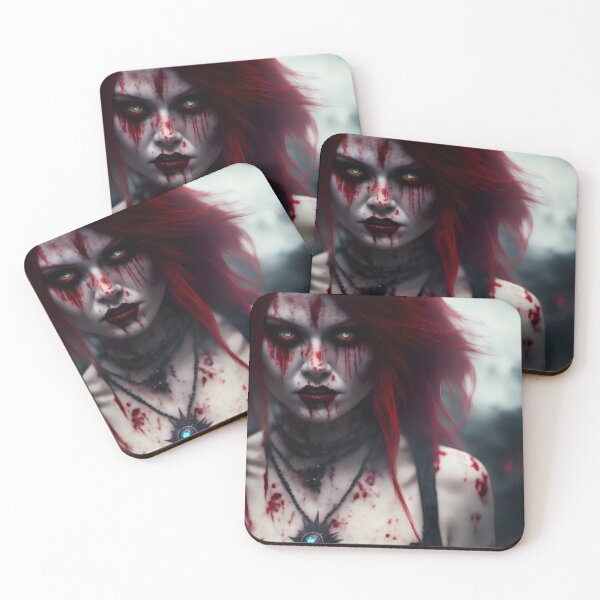 Item preview, A bloody witch woman horror halloween. designed and sold by Maniock.