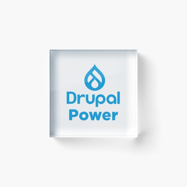 Item preview, Drupal Power Logo designed and sold by PeterPrv.