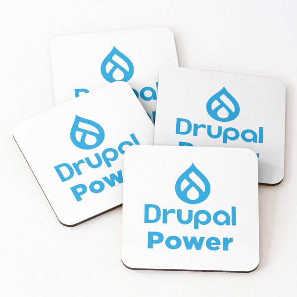 Item preview, Drupal Power Logo designed and sold by PeterPrv.