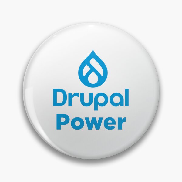Item preview, Drupal Power Logo designed and sold by PeterPrv.