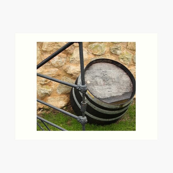 Penny's Hill Barrels 2 Art Print