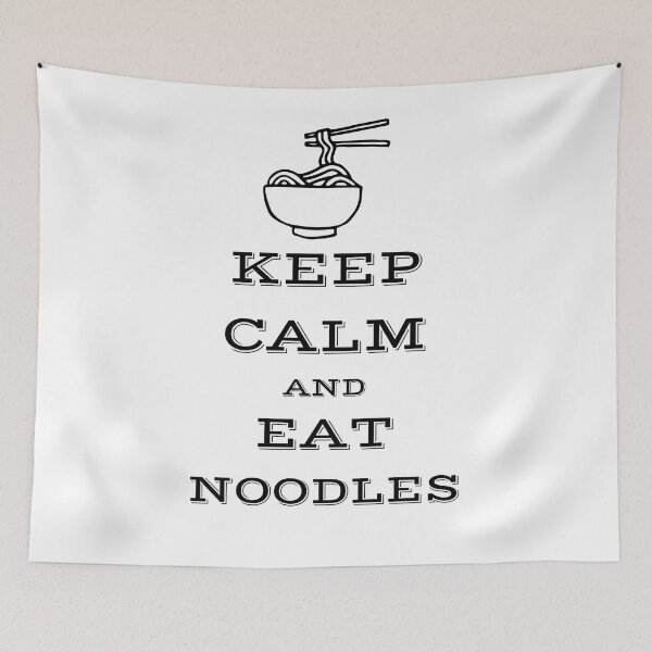 Item preview, Keep calm and eat noodles designed and sold by DreamMeArt.