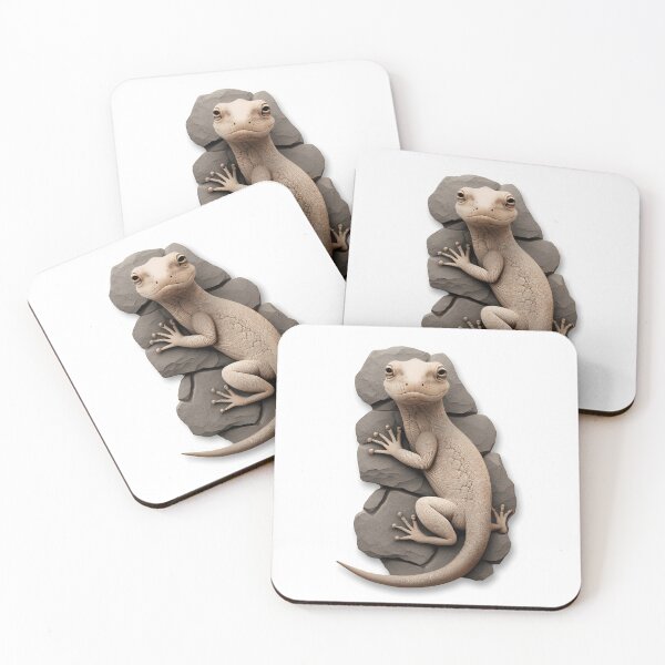 Item preview, Cute Lizard - The Stone Collection designed and sold by FiveIntentions.