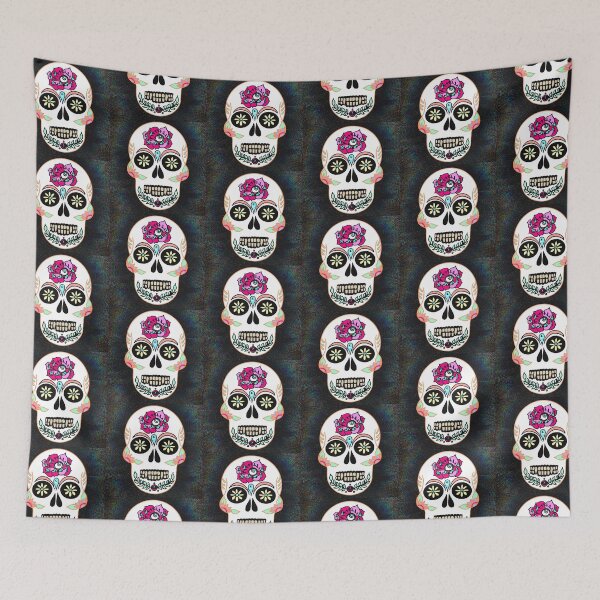 Item preview, Sugar skull illustration  designed and sold by LynseysArtShop.