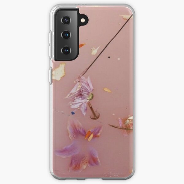 Flores rosadas Funda blanda para Samsung Galaxy