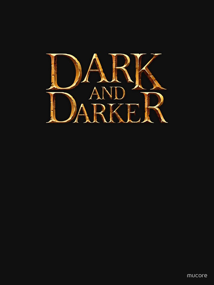 "Dark and Darker Logo" Essential TShirt for Sale by mucore Redbubble