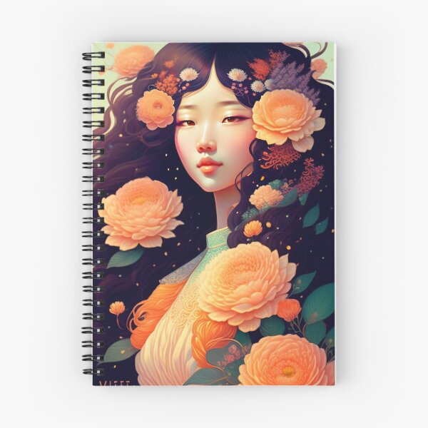 Item preview, Belleza encantadora: un retrato de Ninfa coreana designed and sold by Gaurav Aswani.