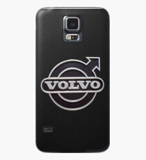 Carbon Volvo Logo Case/Skin for Samsung Galaxy