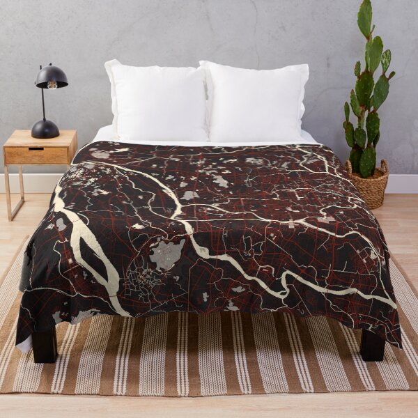 Item preview, Foshan City Map of Guangdong, China - Vector designed and sold by deMAP.