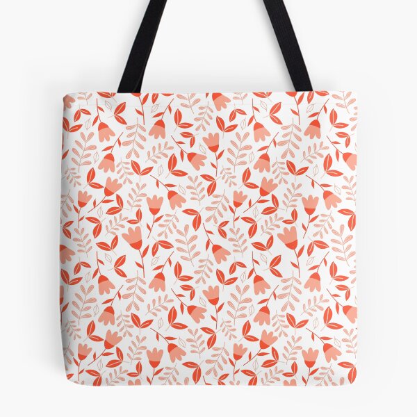 Item preview, Patrón Floral Rosa Naranja designed and sold by Pluto237.
