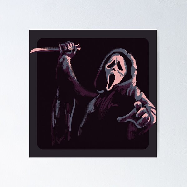 Item preview, Ghostface Graphic designed and sold by wheres-wando.