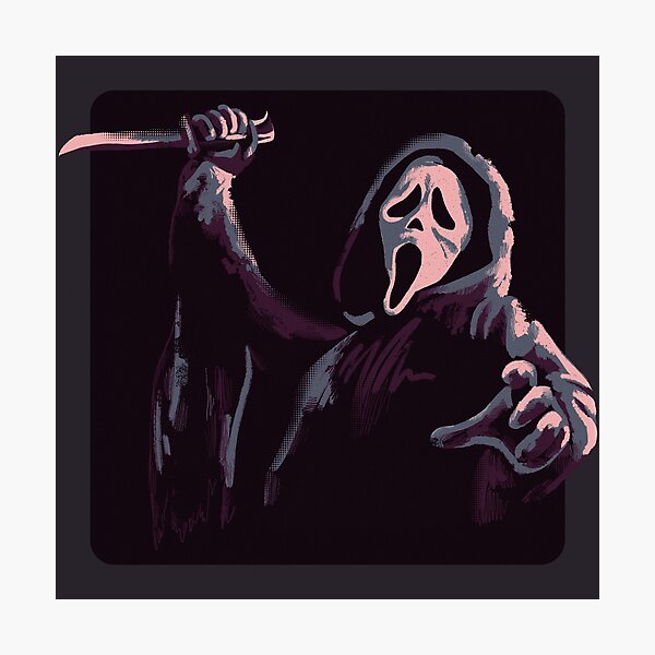 Item preview, Ghostface Graphic designed and sold by wheres-wando.
