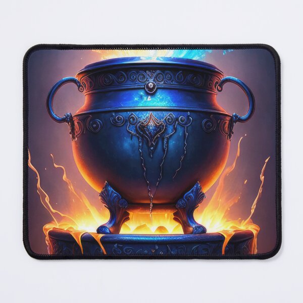 Item preview, Magical potions cauldron designed and sold by FoxAI.
