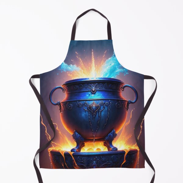Item preview, Magical potions cauldron designed and sold by FoxAI.