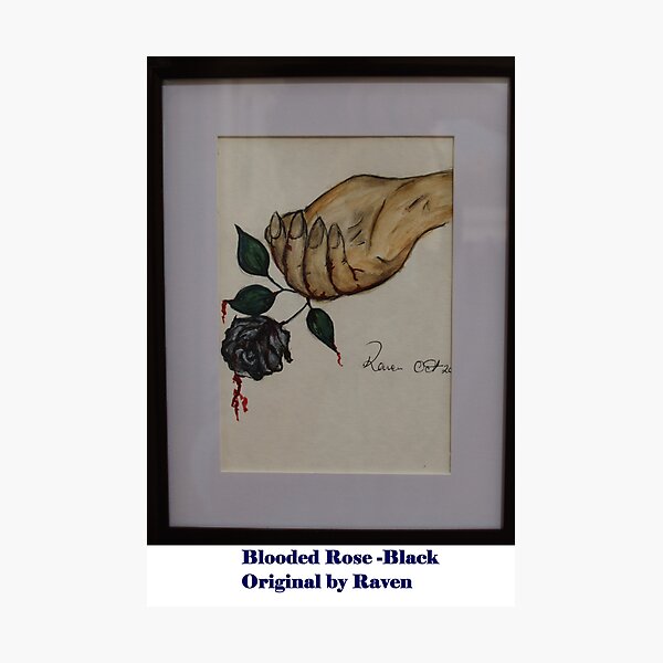 Item preview, Blooded Rose Black designed and sold by Raven5.