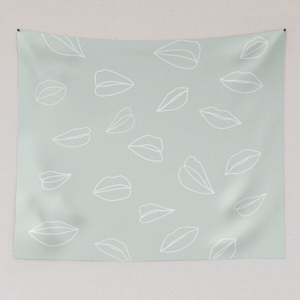 Item preview, Lip Splatter Lined No1 Green designed and sold by GaiaByMila.
