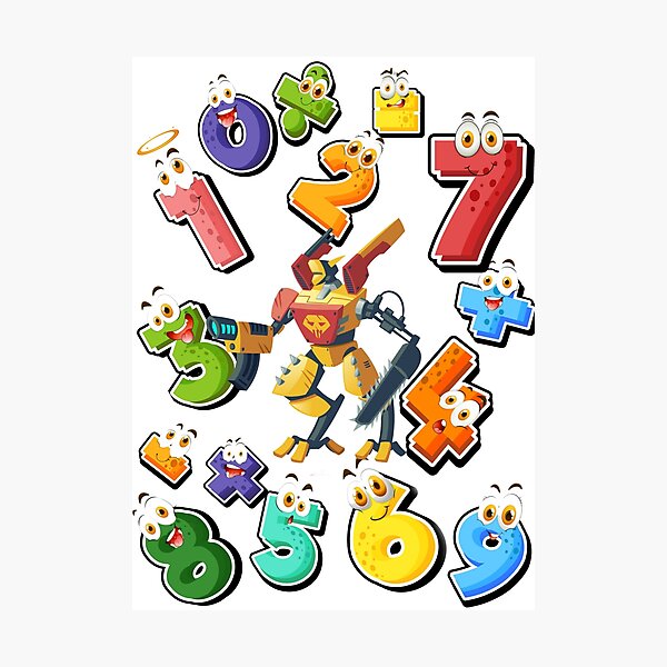 Item preview,  Number Day Kids Costume Numbers Math Day Calculator Essential T-Shirt designed and sold by VEENCLOTHS.