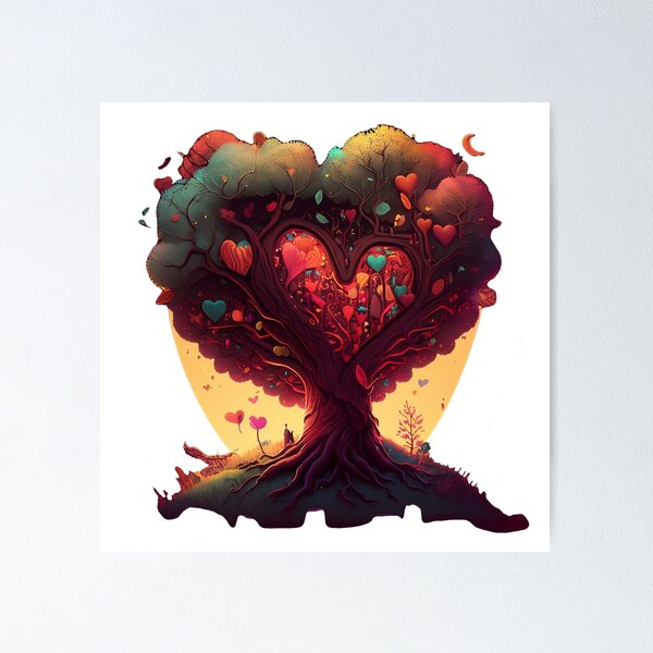 Item preview, Hearts in Harmony: A Tree of Love designed and sold by nzanzuh.