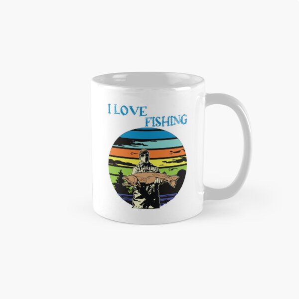 Item preview, I love fishing beautiful angler design designed and sold by ReneMM.