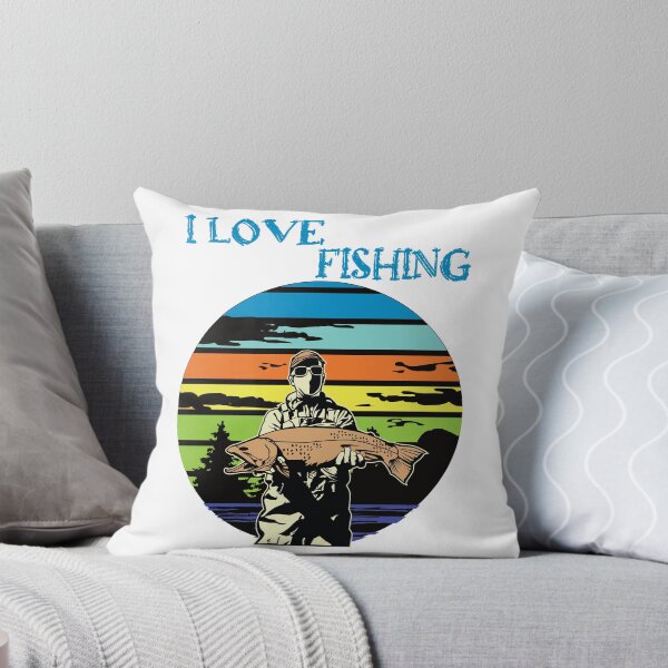 Item preview, I love fishing beautiful angler design designed and sold by ReneMM.