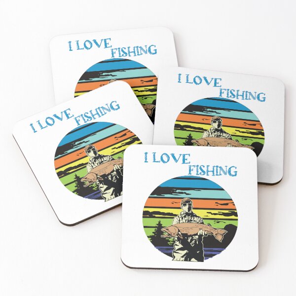 Item preview, I love fishing beautiful angler design designed and sold by ReneMM.