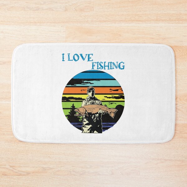 Item preview, I love fishing beautiful angler design designed and sold by ReneMM.