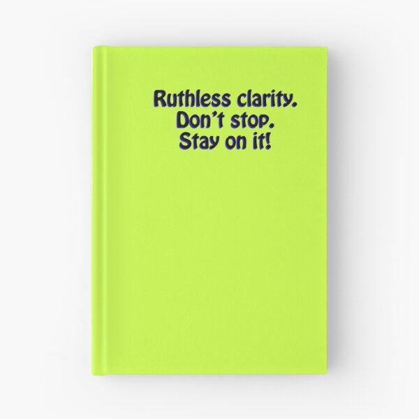 Item preview, (BF) Ruthless clarity. designed and sold by greatvibes4u.