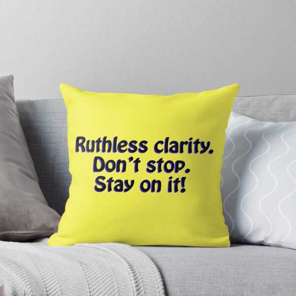 Item preview, (BF) Ruthless clarity. designed and sold by greatvibes4u.