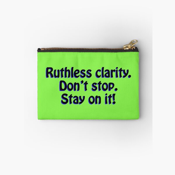 Item preview, (BF) Ruthless clarity. designed and sold by greatvibes4u.