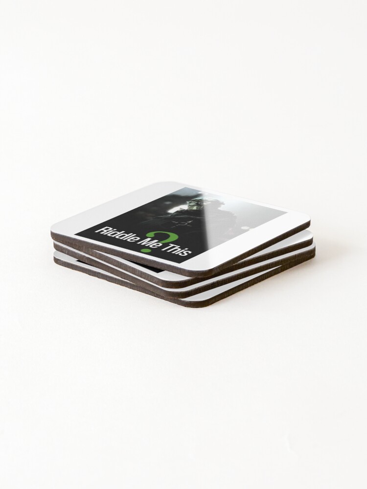 Thumbnail 4 of 5, Coasters (Set of 4), DC Riddle me designed and sold by WorldCreates.