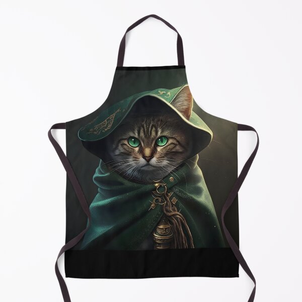 Item preview, Green Cloaked Cat designed and sold by JaiKingsdale.