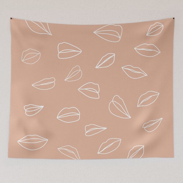 Item preview, Lip Splatter Lined No1 Tan designed and sold by GaiaByMila.