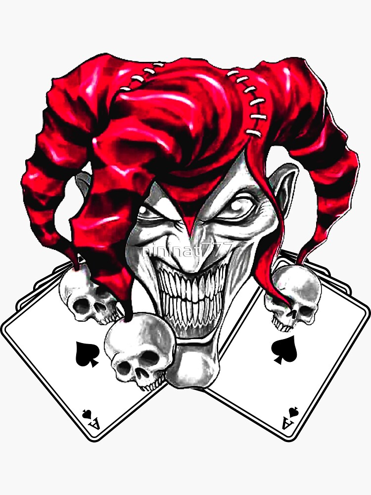 wicked jester skull