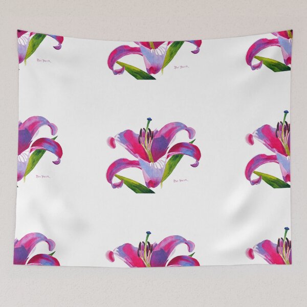 Item preview, Dalian Lily Watercolor designed and sold by Pat Yager.