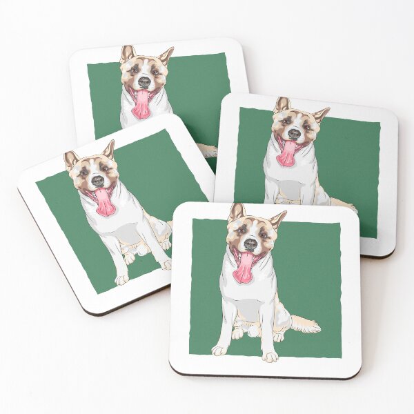 Item preview, Cute Akita (Large Print) designed and sold by Myloveforpets.