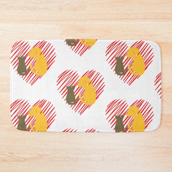 Item preview, dogs with  red heart  designed and sold by sochadesigner.