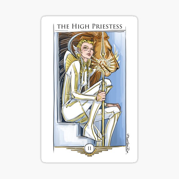 r2-High Priestess Sticker