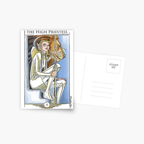 r2-High Priestess Postcard