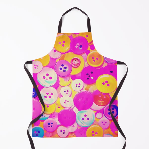 Item preview, Colorful Pink and Yellow Buttons designed and sold by asurtiumgreen.