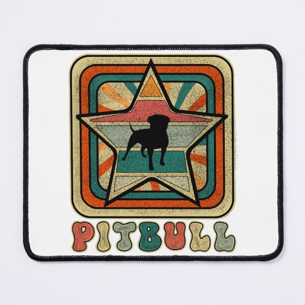 Item preview, Retro Colors Pitbull Dad designed and sold by GarnersDesigns.