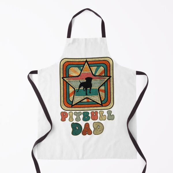 Item preview, Retro Colors Pitbull Dad designed and sold by GarnersDesigns.