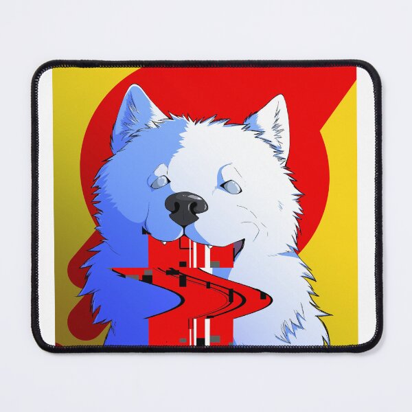 Item preview, Glitch Samoyed designed and sold by curiocabinets.